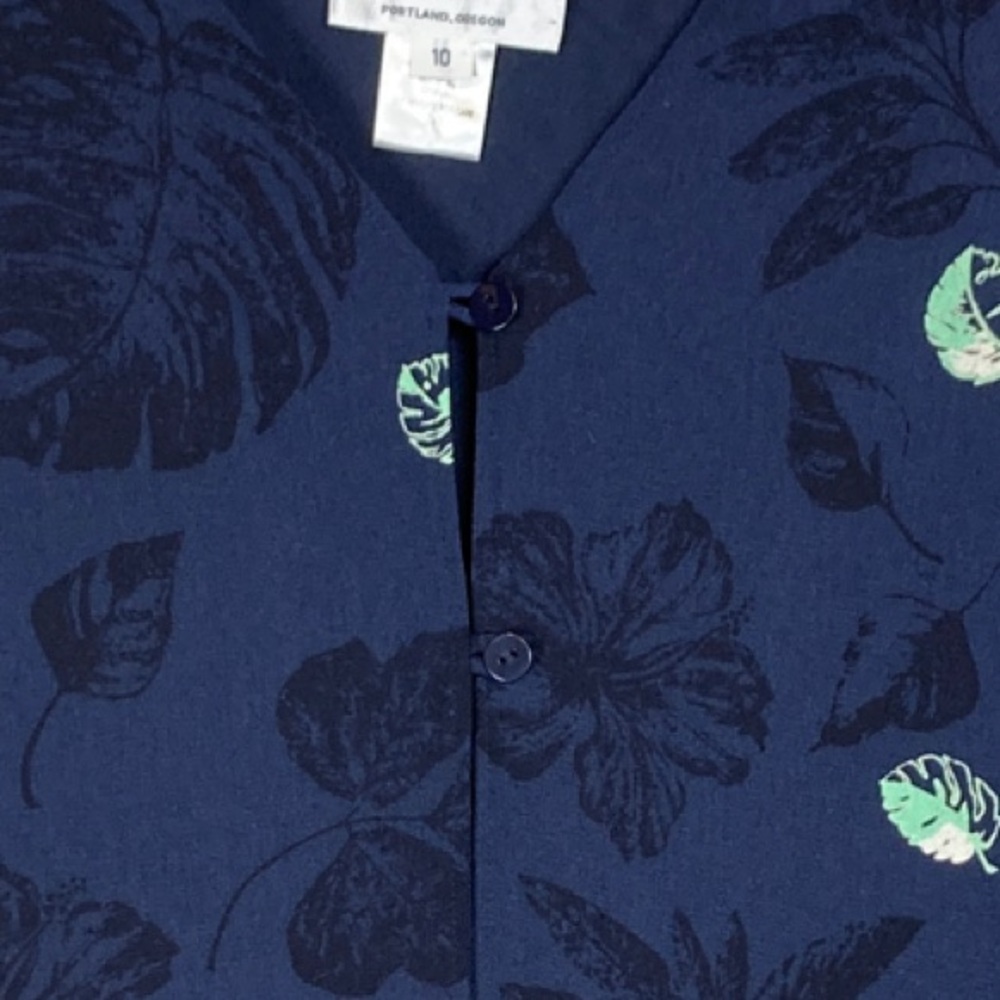 Pendleton Reversible Overshirt Jacket Leaf Print … - image 3